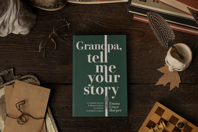 Grandpa, Tell Me Your Story: A Guided Journal and Memory Book to Cherish Grandpa's Legacy, Gifts for Grandpa