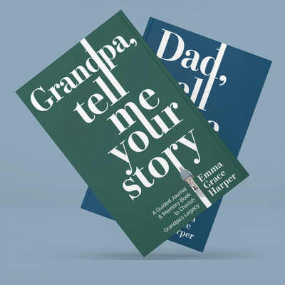 Dad, Tell Me Your Story: A Guided Journal and Memory Book to Cherish Dad's Legacy, Gifts for Dad