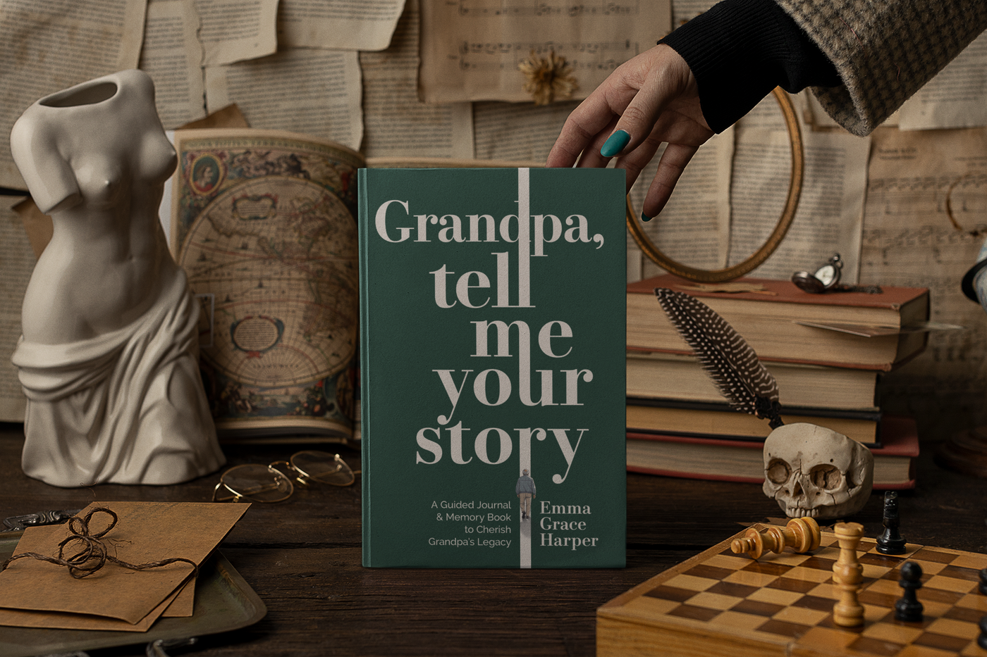 Grandpa, Tell Me Your Story: A Guided Journal and Memory Book to Cherish Grandpa's Legacy, Gifts for Grandpa